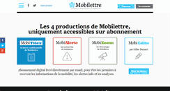 Desktop Screenshot of mobilettre.com